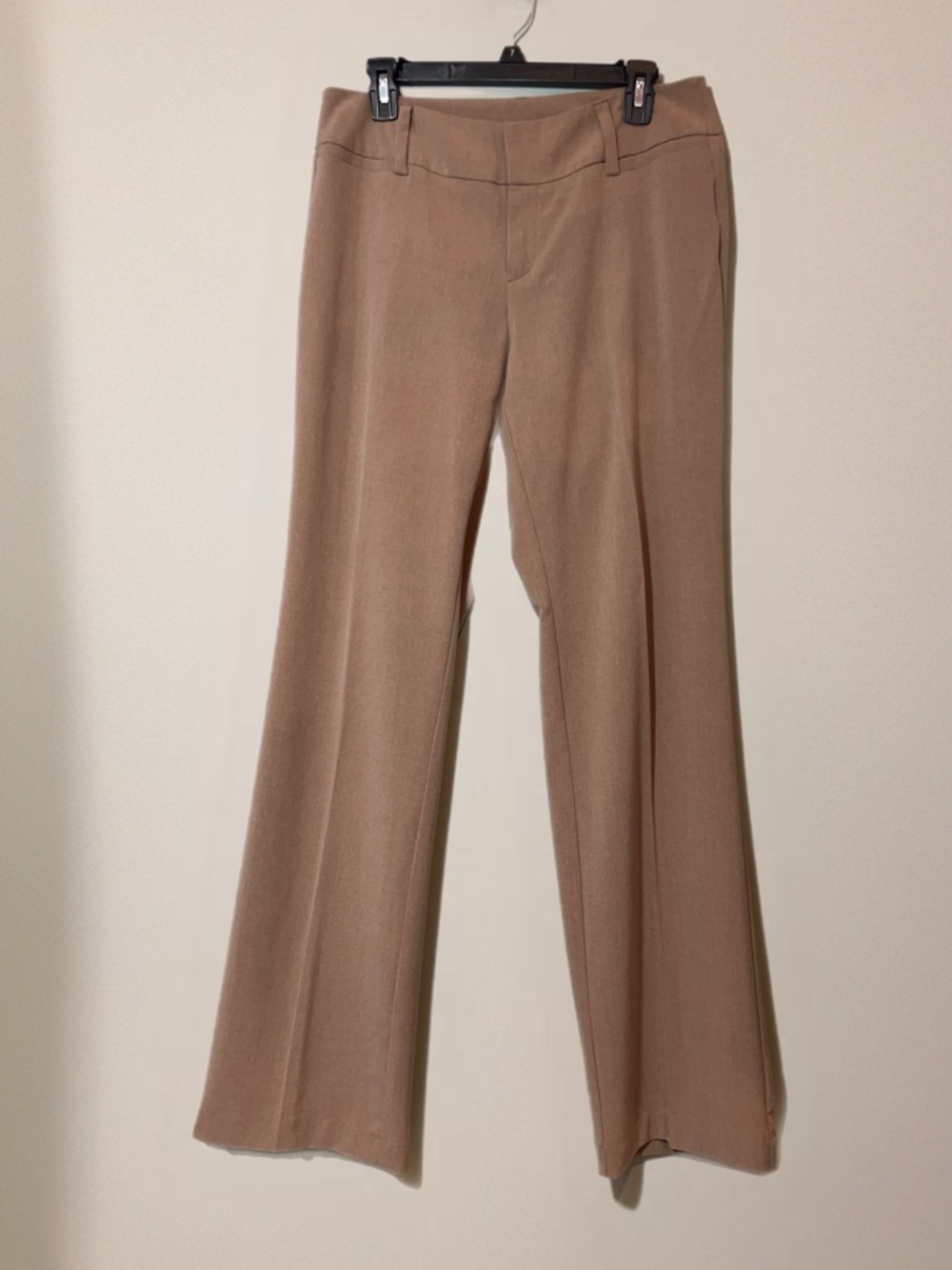AB Studio Bootcut Dress Pants Size 6 Hazel Brown Stretch Career Work Slacks